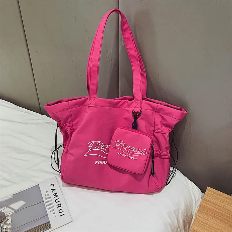 Fashion Large capacity simple all-match tote bag