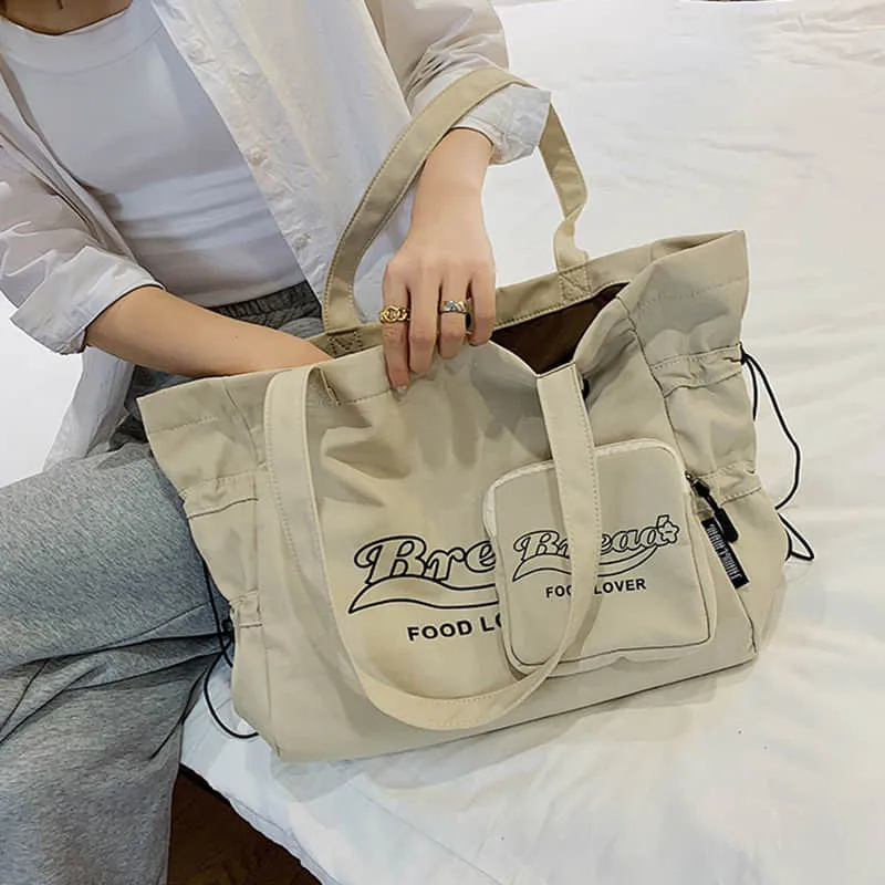 Fashion Large capacity simple all-match tote bag