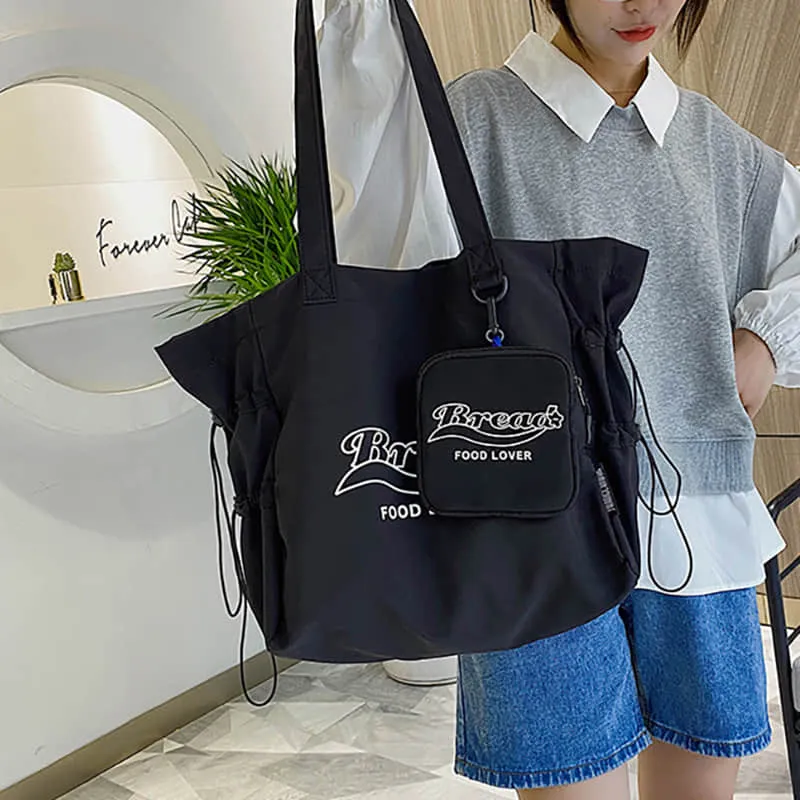 Fashion Large capacity simple all-match tote bag