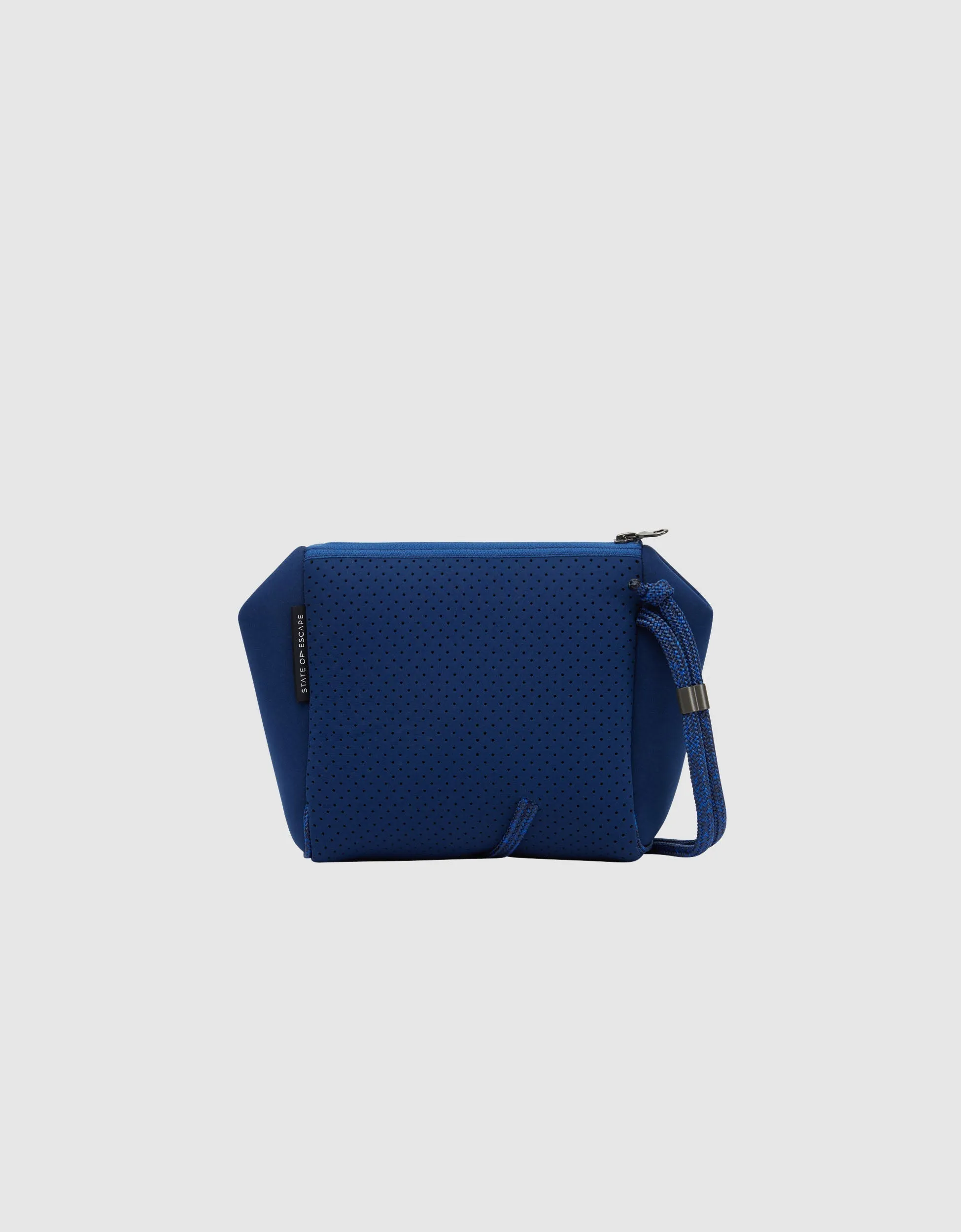 Festival crossbody in navy with blended rope