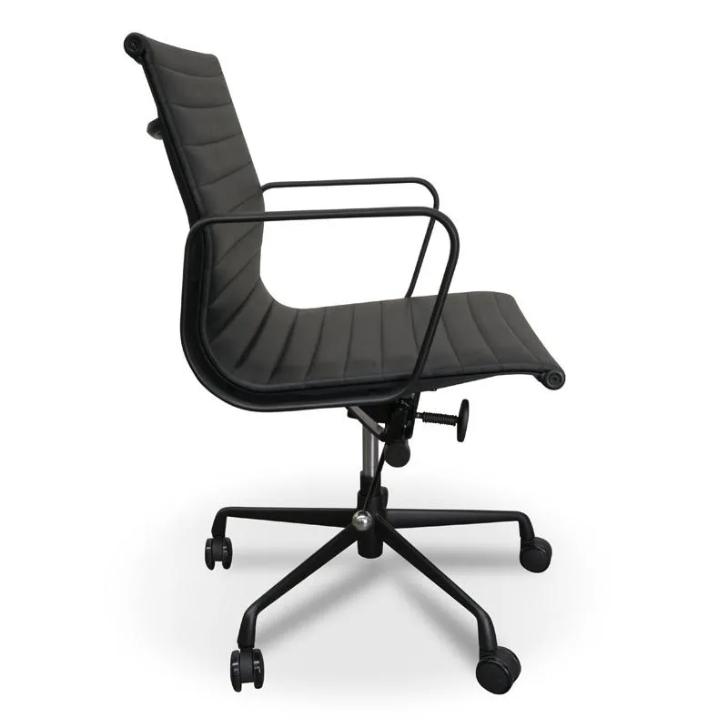 Floyd Low Back Office Chair - Full Black