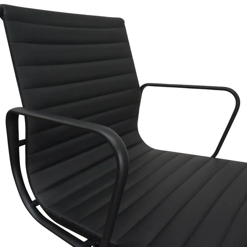 Floyd Low Back Office Chair - Full Black