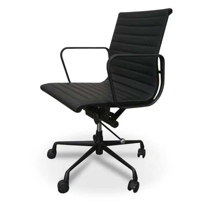 Floyd Low Back Office Chair - Full Black