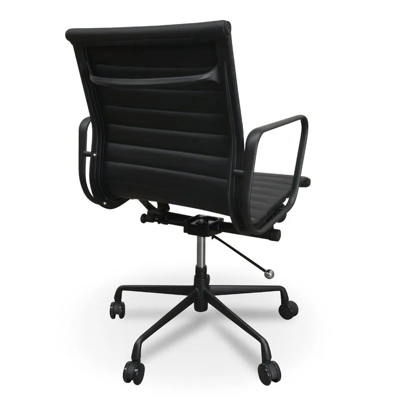 Floyd Low Back Office Chair - Full Black