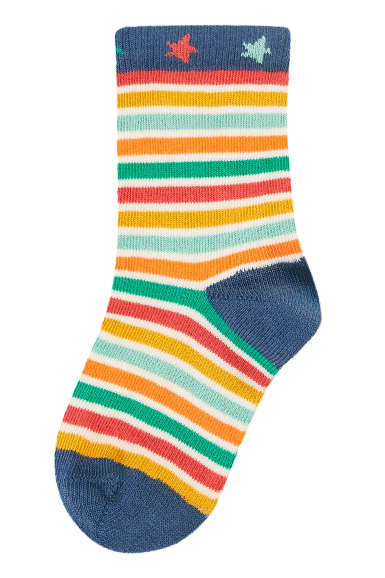 Frugi Baby Boys 3 Pack Cars Socks