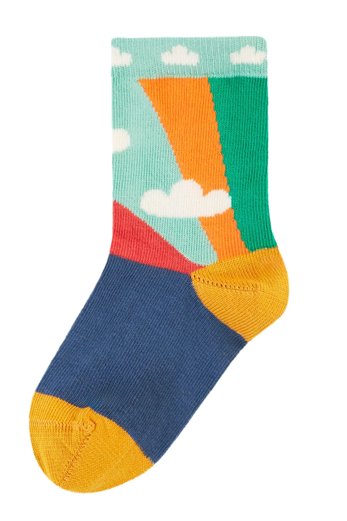 Frugi Baby Boys 3 Pack Cars Socks