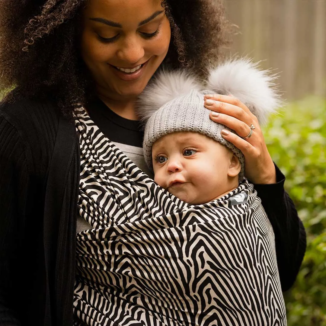 Gaia Stretchy Baby Wrap Carrier - Organic Cotton - Okapi