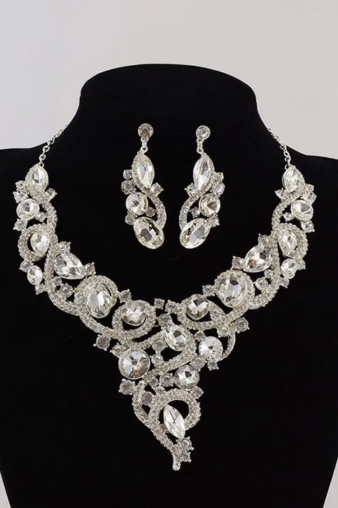 Gorgeous Alloy Ladies' Jewelry Sets #TL080