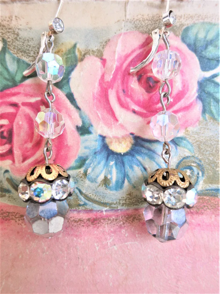 Gorgeous Crystal and Rhinestone Earringgs