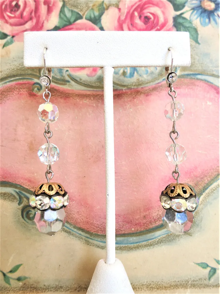 Gorgeous Crystal and Rhinestone Earringgs