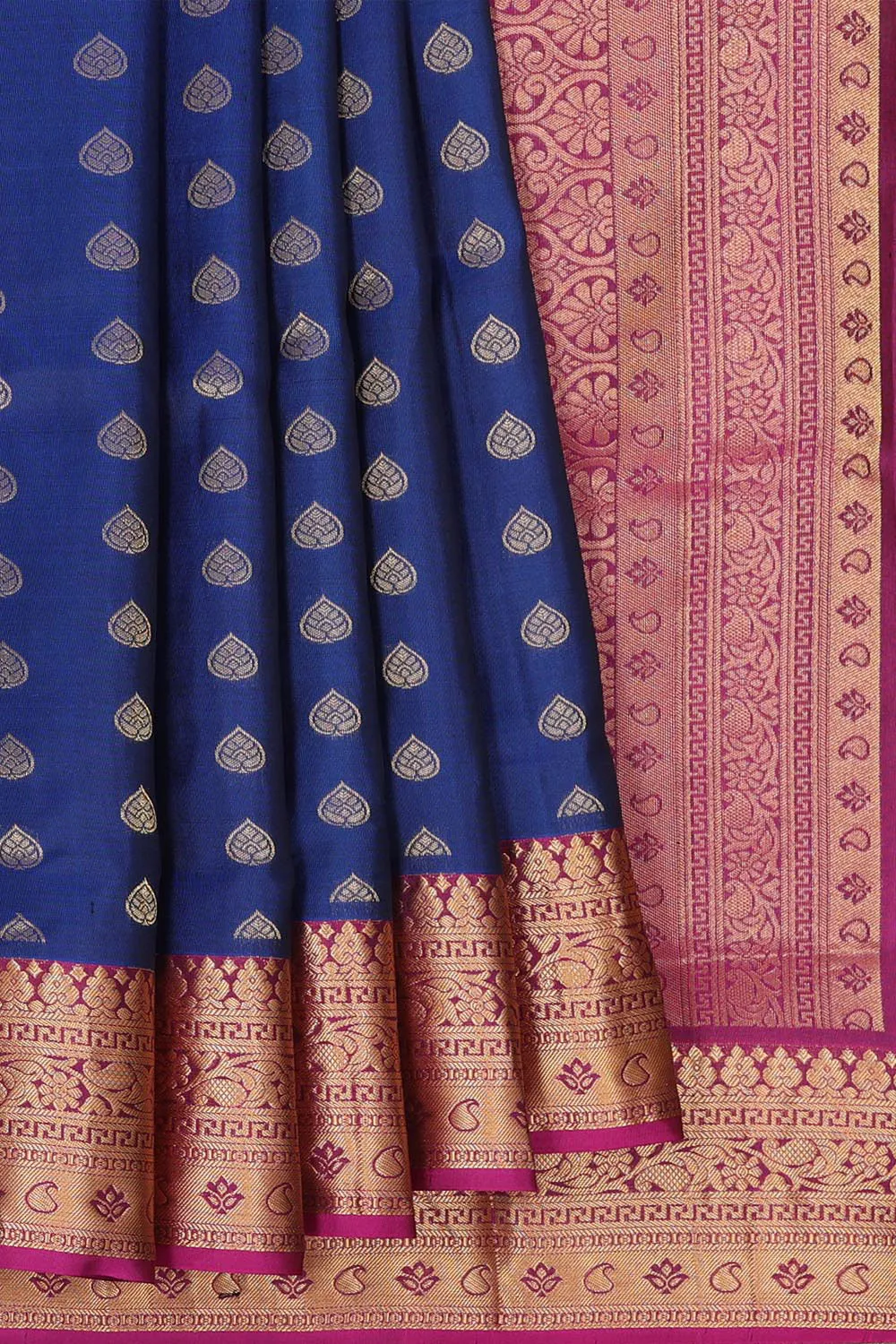 Gorgeous Indigo Blue Saree