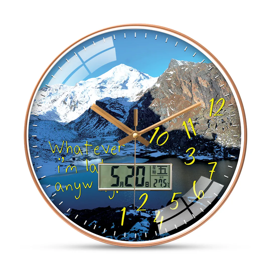 Gorgeous kedarnath wall clock