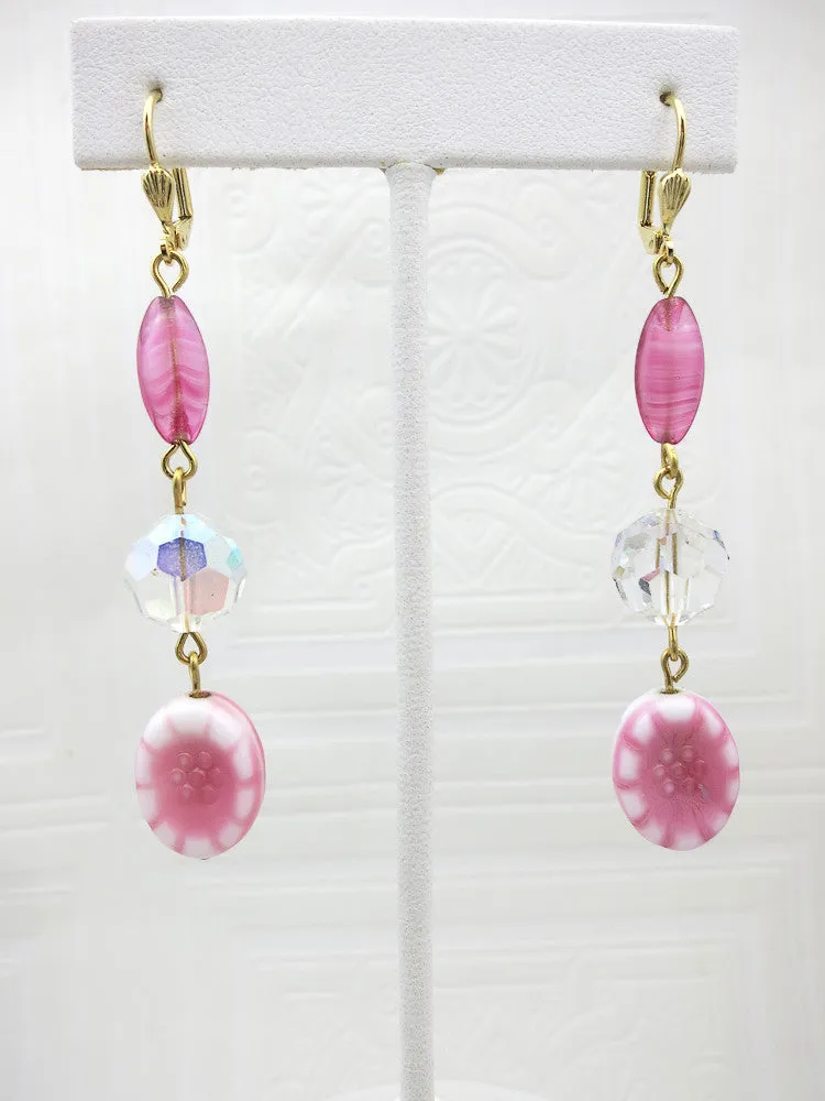 Gorgeous Pink Earrings