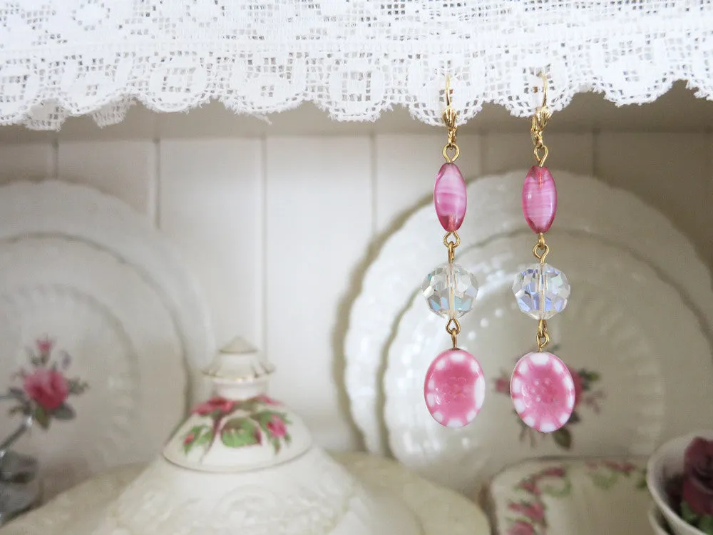 Gorgeous Pink Earrings