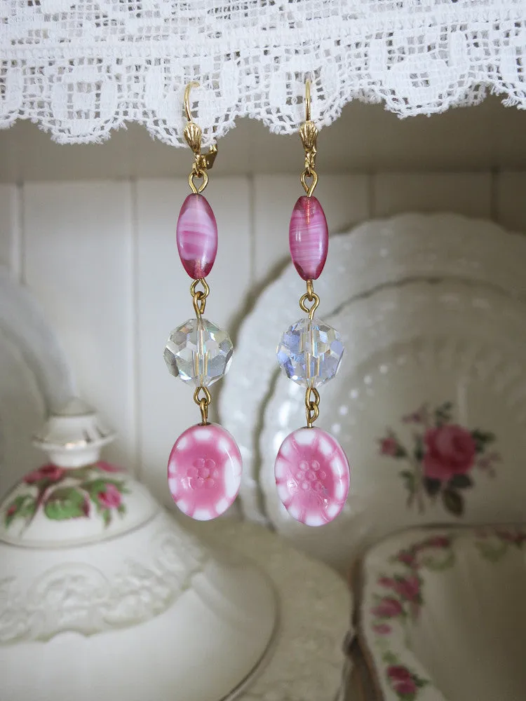 Gorgeous Pink Earrings