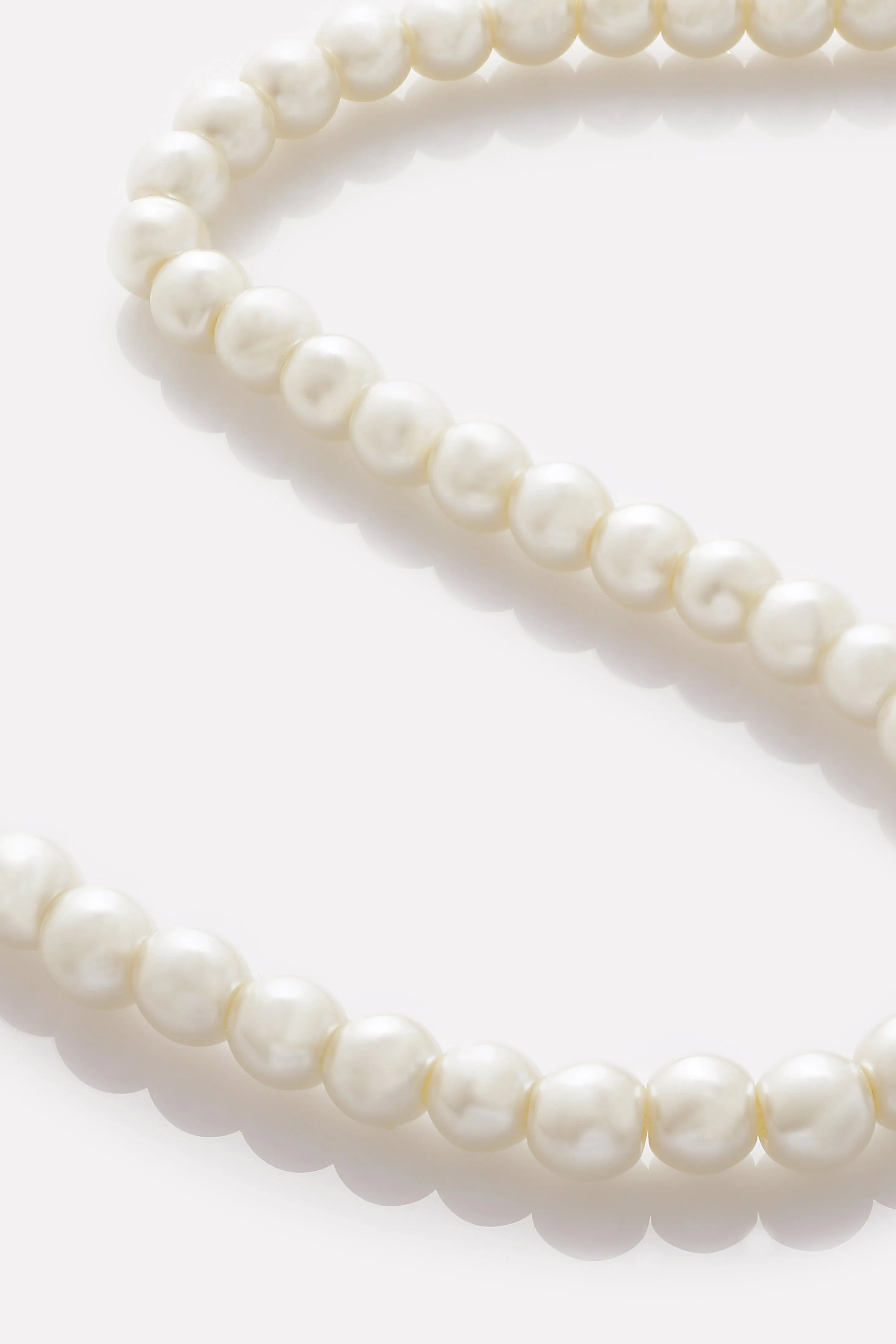 Gorgeous Round Pearl Necklace Set