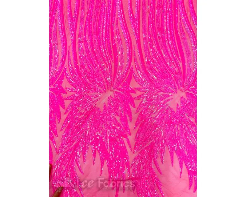 Gorgeous Stretch Mesh Sequin Fabric