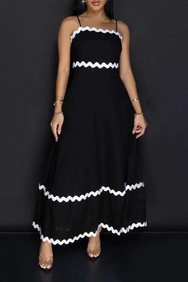 Gorgeous Two Tone A-line Dress