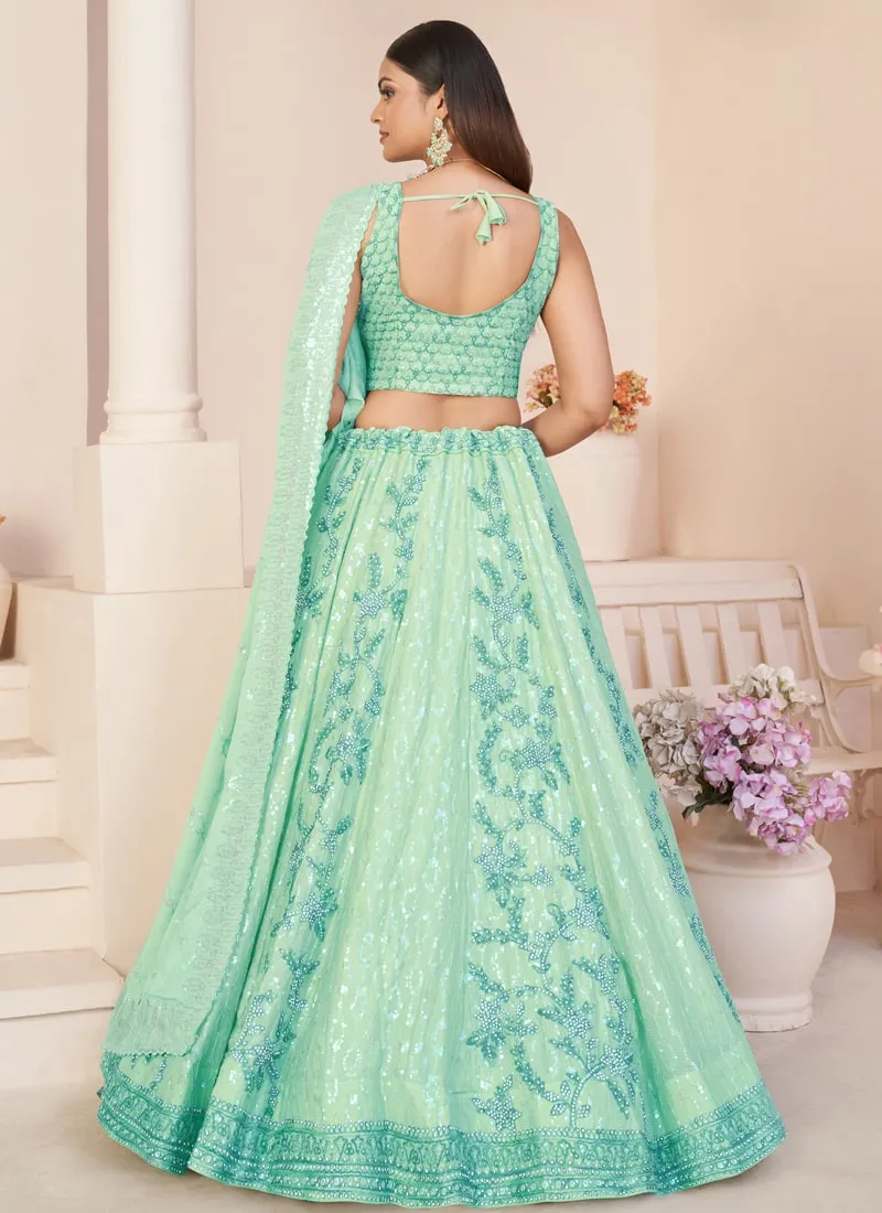 Gorgeous Wedding Lehenga with Delicate Details