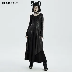 Gothic gorgeous long sleeve dress