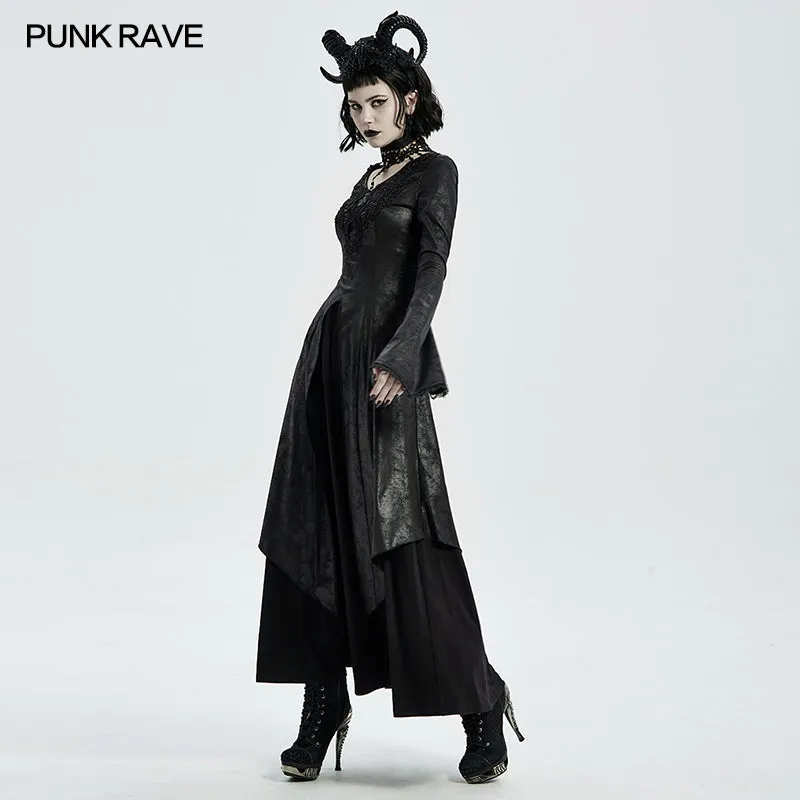 Gothic gorgeous long sleeve dress