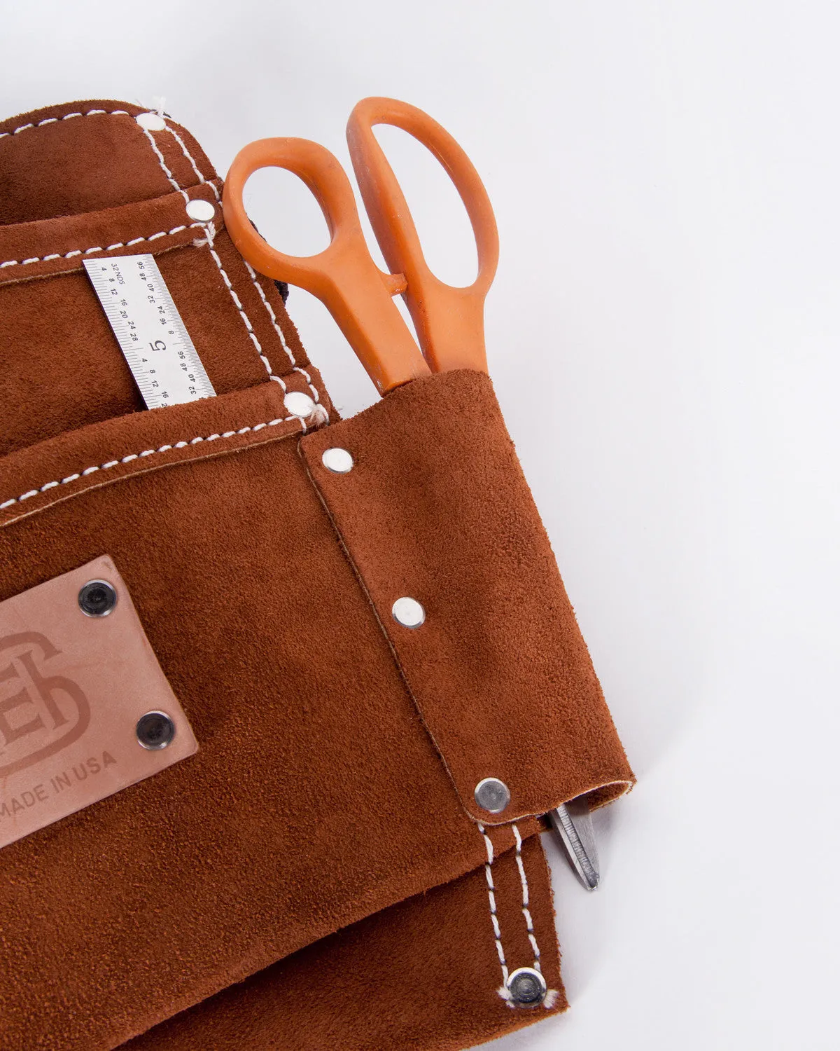 Hand-Eye Pocket Nail and Tool Belt Suede