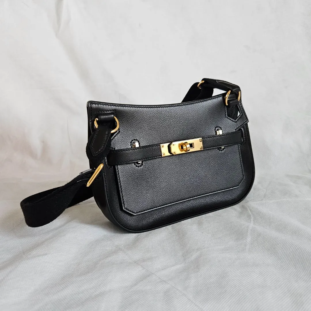 Hermès Black Mini Jypsiere