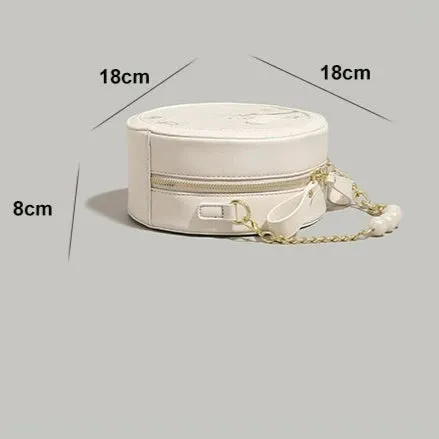 High-Quality National Style Small Round Bag