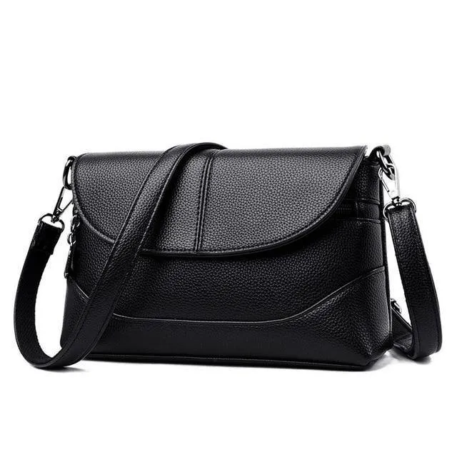 High Quality Soft Leather Women Crossbody Bags Shoulder Messenger Bag