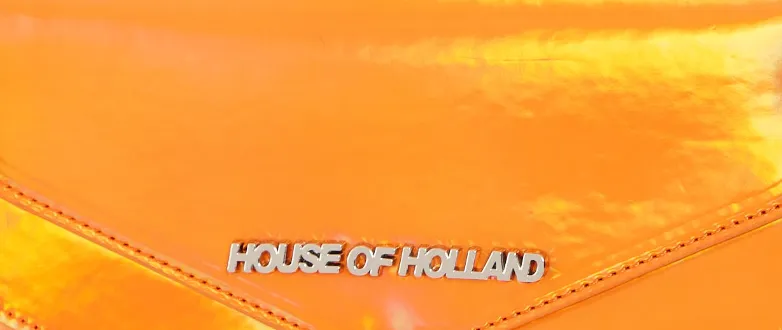 House of Holland Orange Crossbody Bag