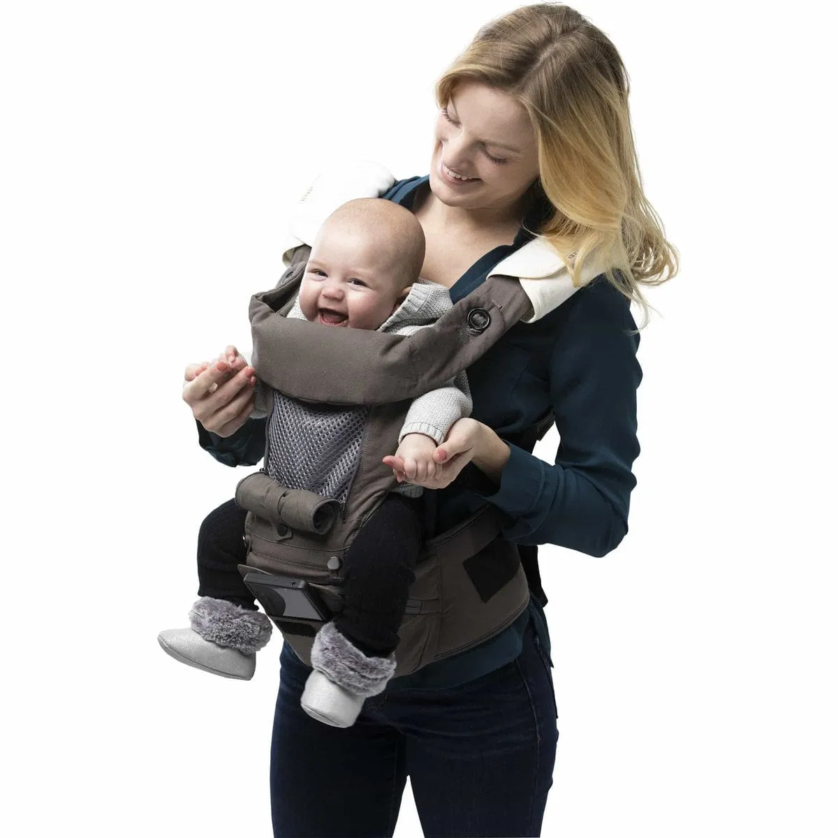 Huggs® Hip Seat Baby Carrier With Patented Hipbelt