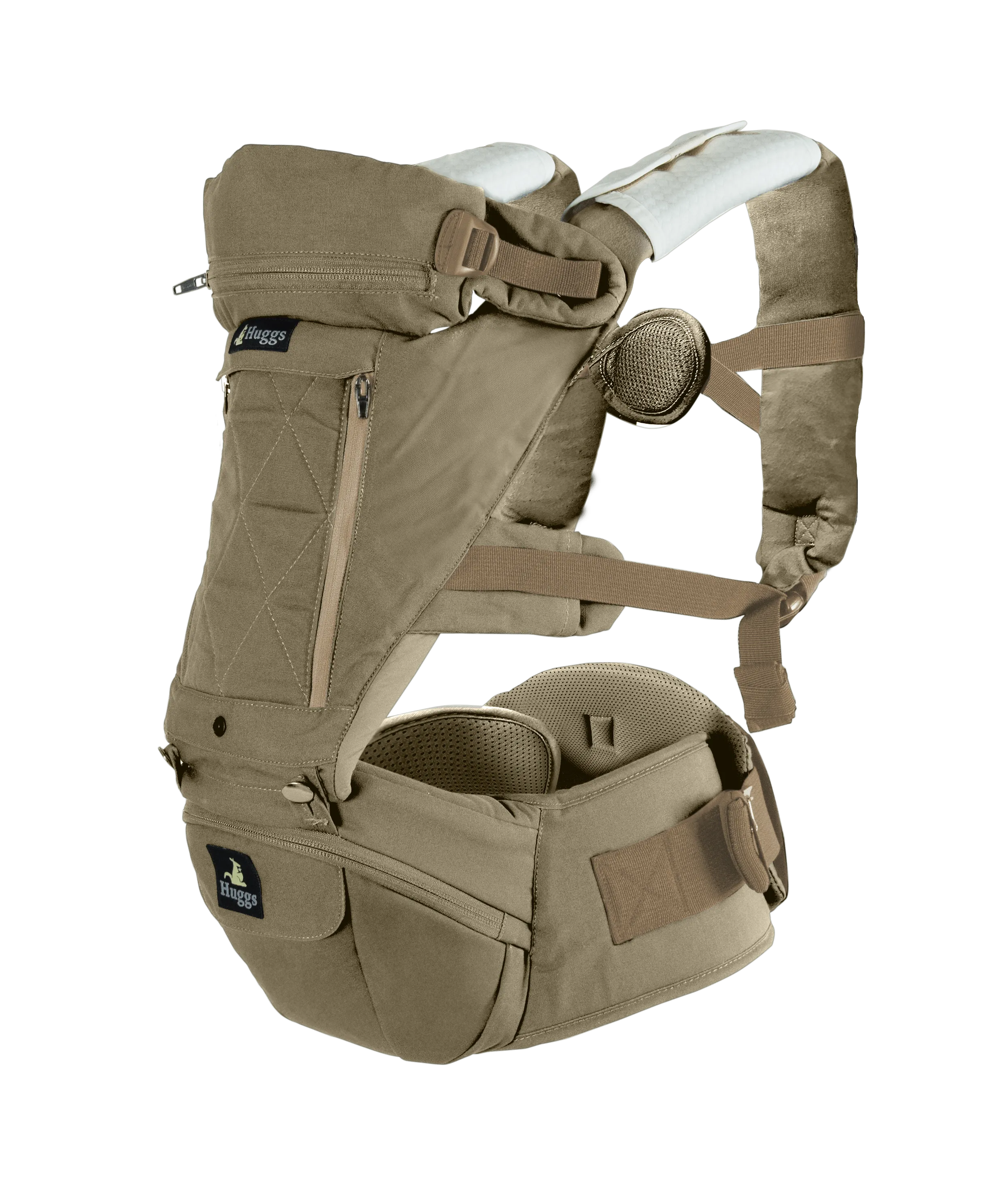 Huggs® Hip Seat Baby Carrier With Patented Hipbelt