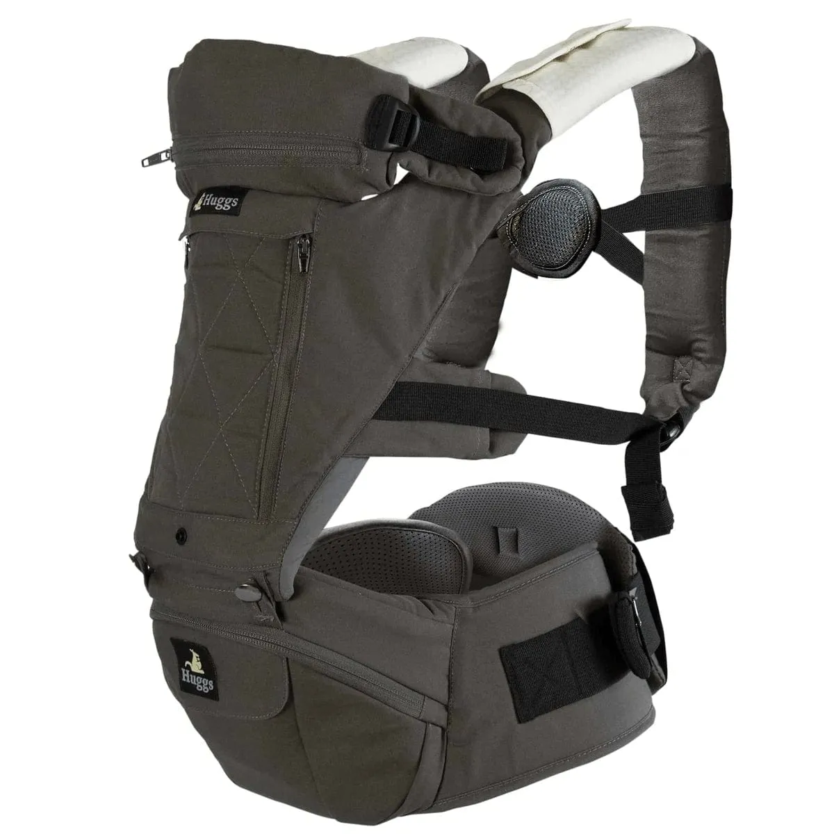 Huggs® Hip Seat Baby Carrier With Patented Hipbelt