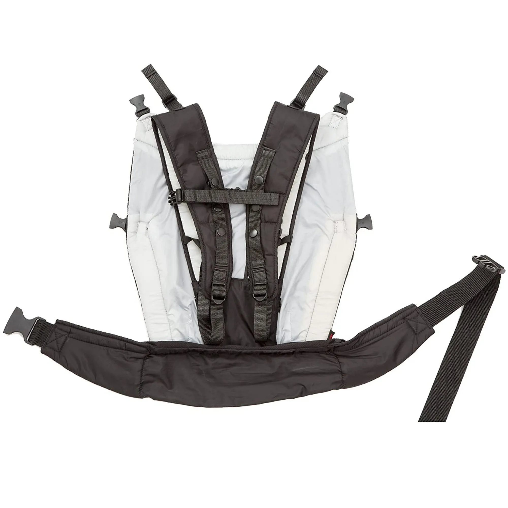 Infantino Zip Ergonomic Zip Travel 2-way Carrier Black Birth to 24 Months