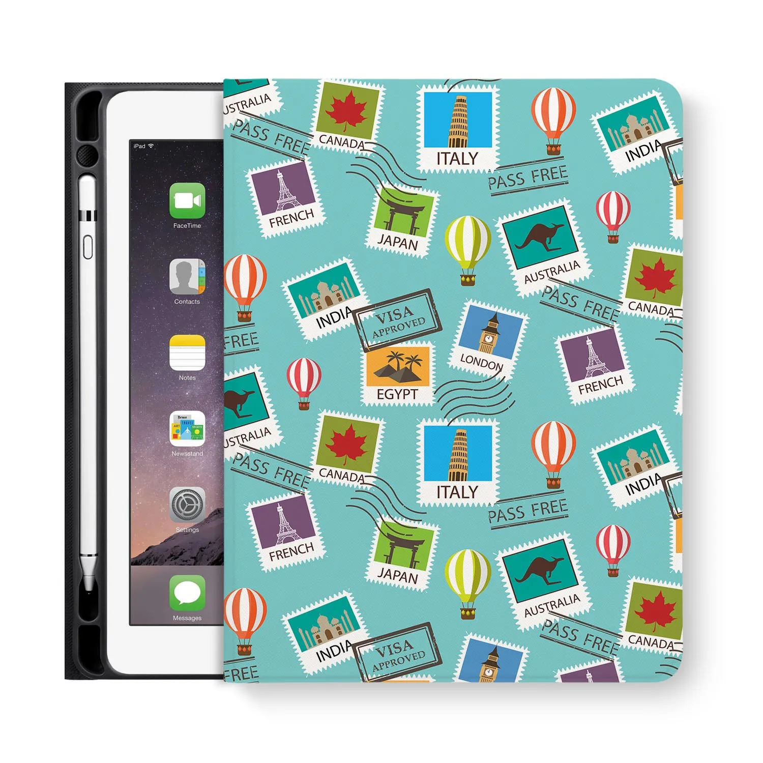 iPad Folio Case - Travel