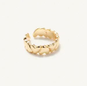 Jackie Bubble Heart Ring