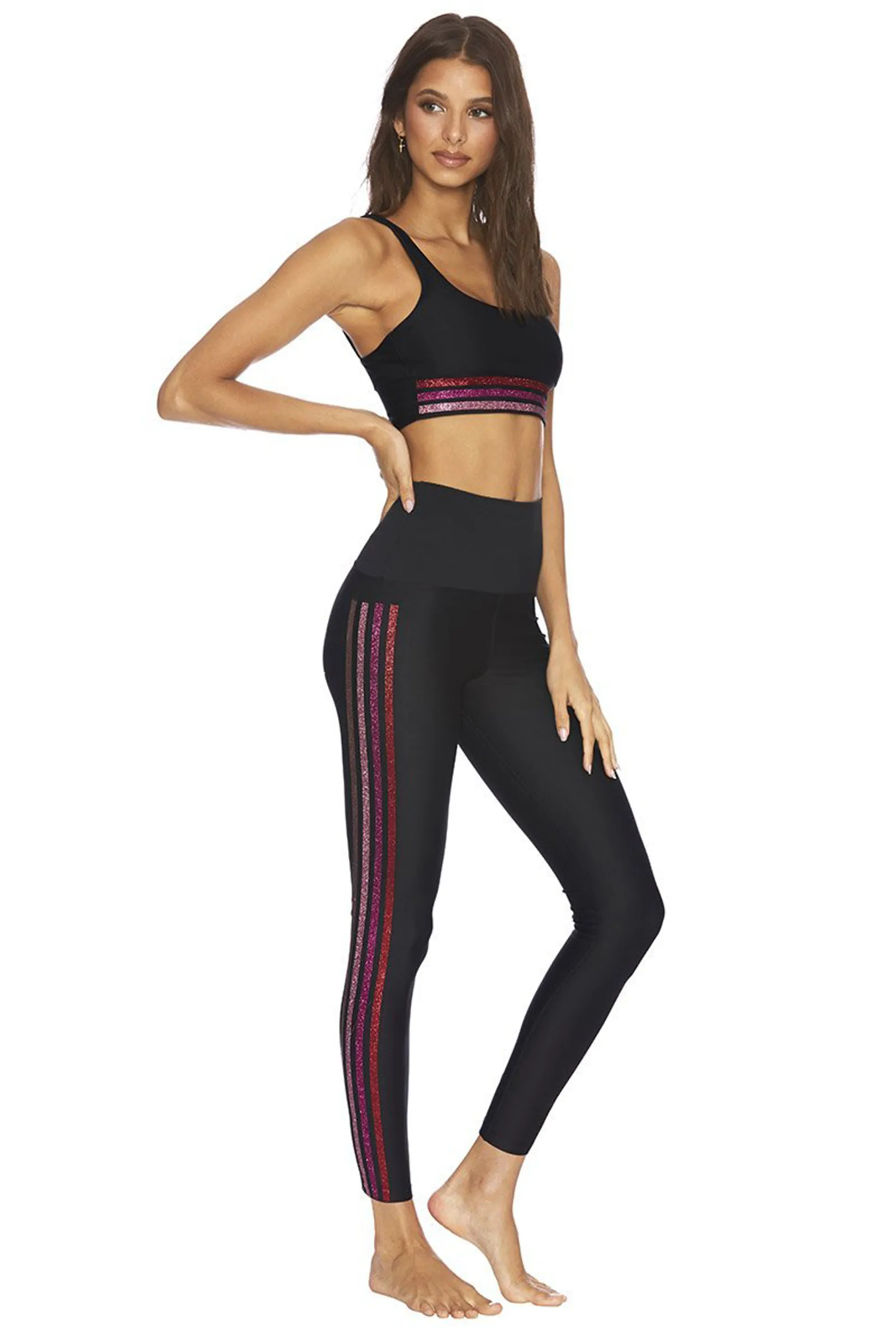 Jade Legging Multi Stripe