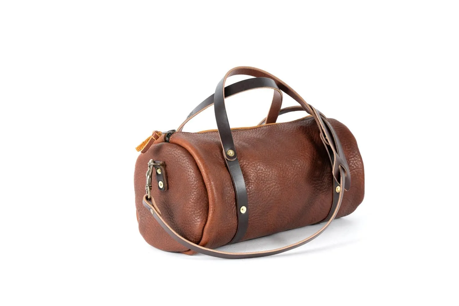 JANE LEATHER CROSSBODY - LARGE - COGNAC BISON