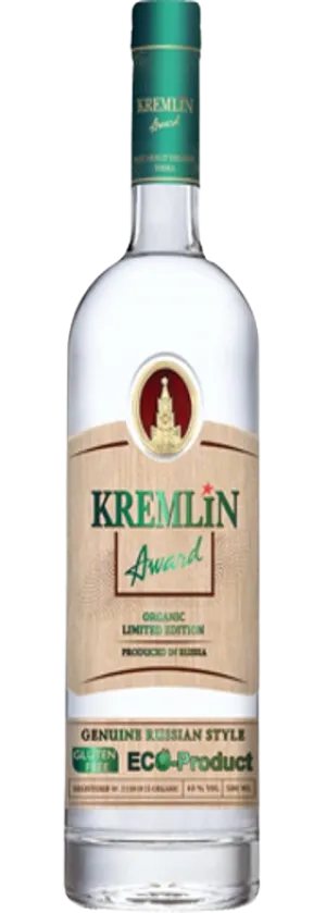 Kremlin Award Organic Limited Edition Vodka (Gluten Free) Russia 40% Vol. 0,7L