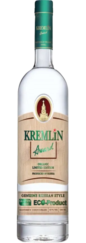 Kremlin Award Organic Limited Edition Vodka (Gluten Free) Russia 40% Vol. 0,7L