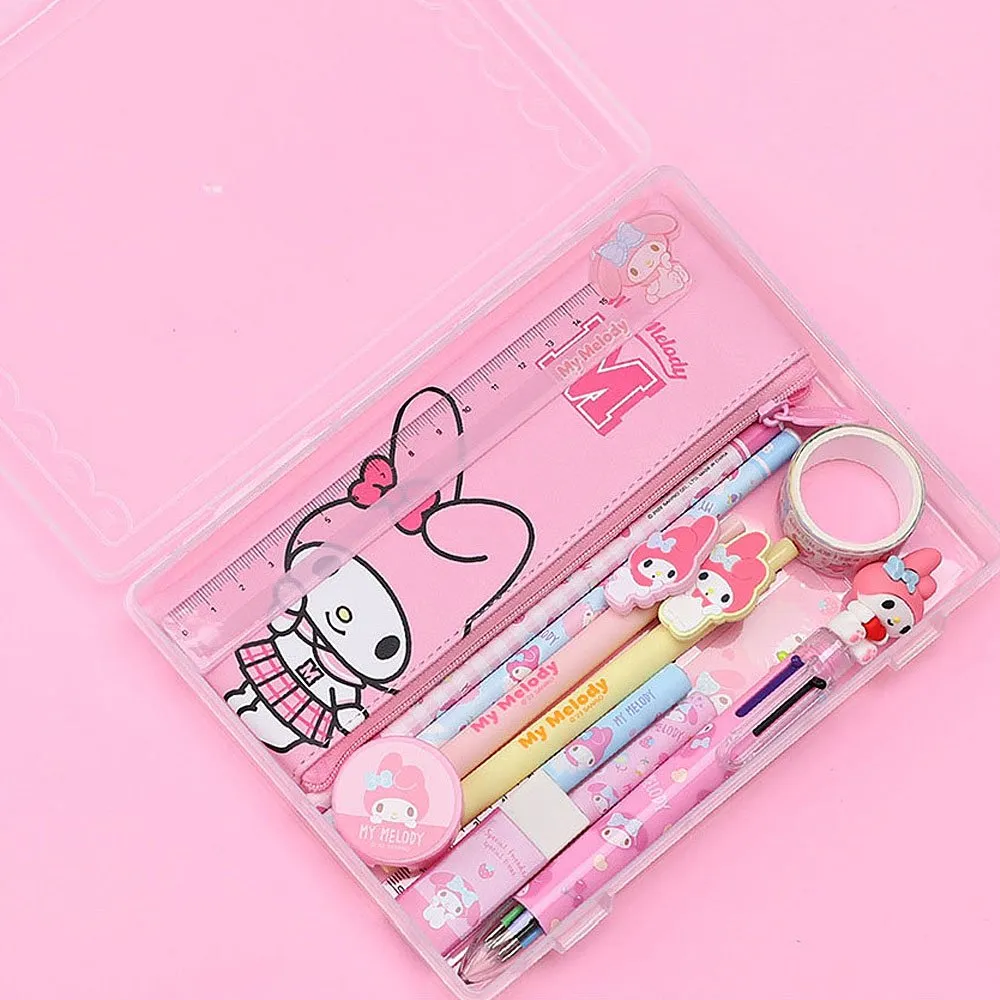 Kuromi Case Stationery Set