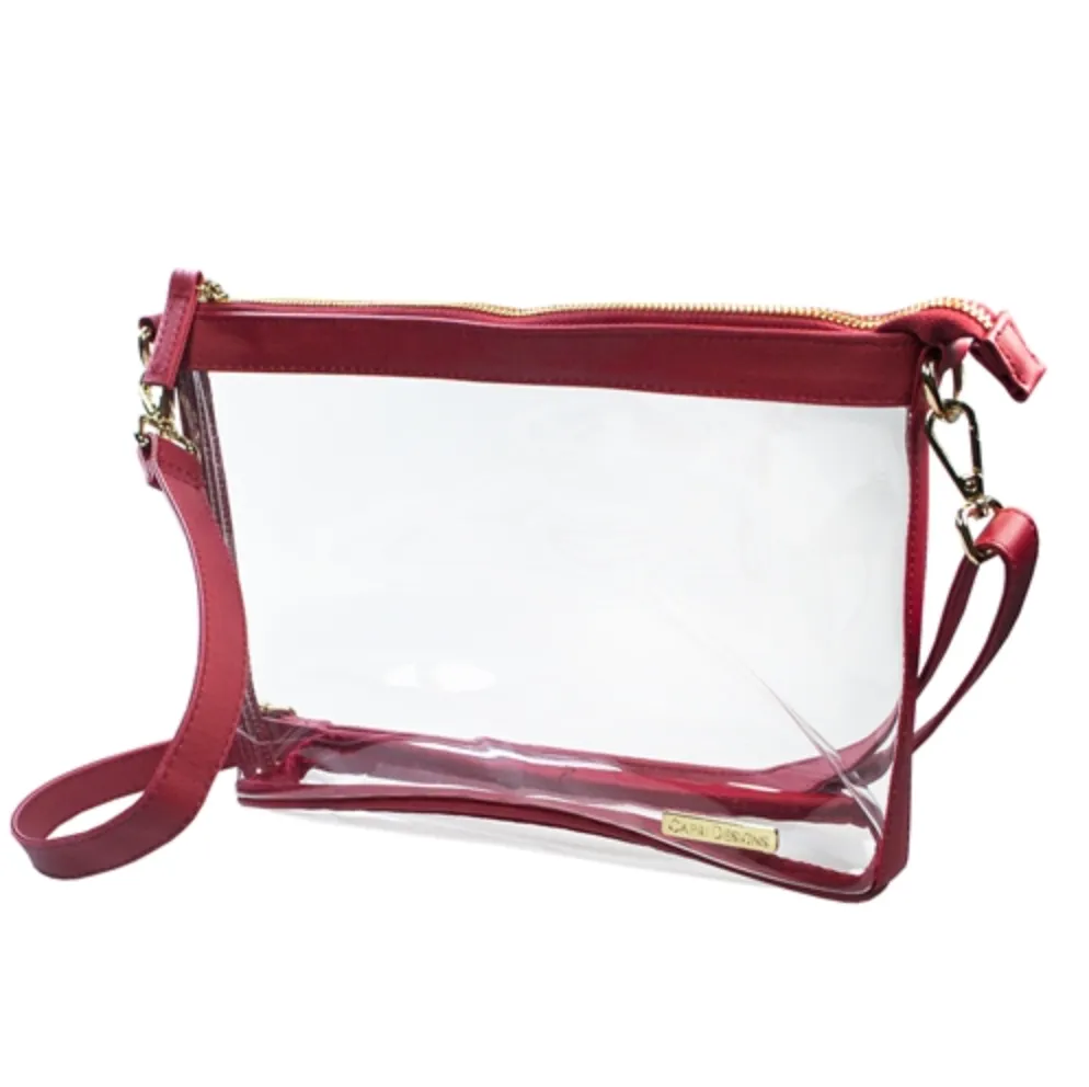 Large Clear Crossbody Bag