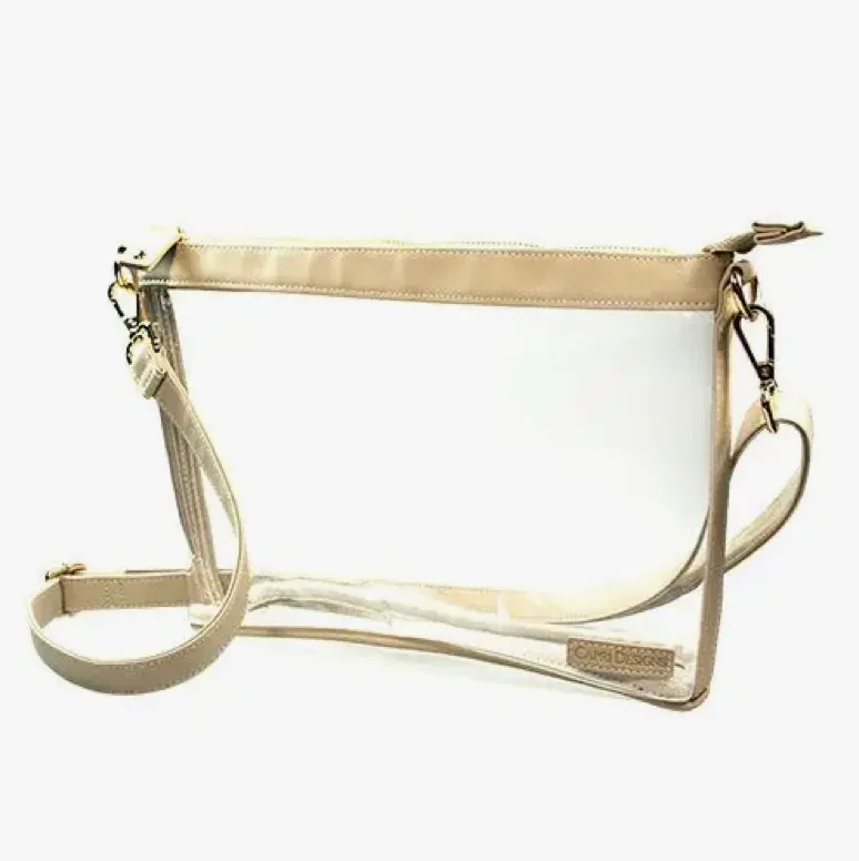 Large Clear Crossbody Bag