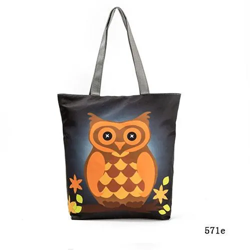 Lovely Owl Shopping Bag