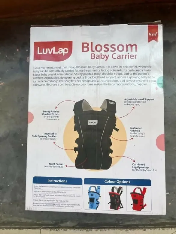 LUVLAP Blossom Baby Carrier