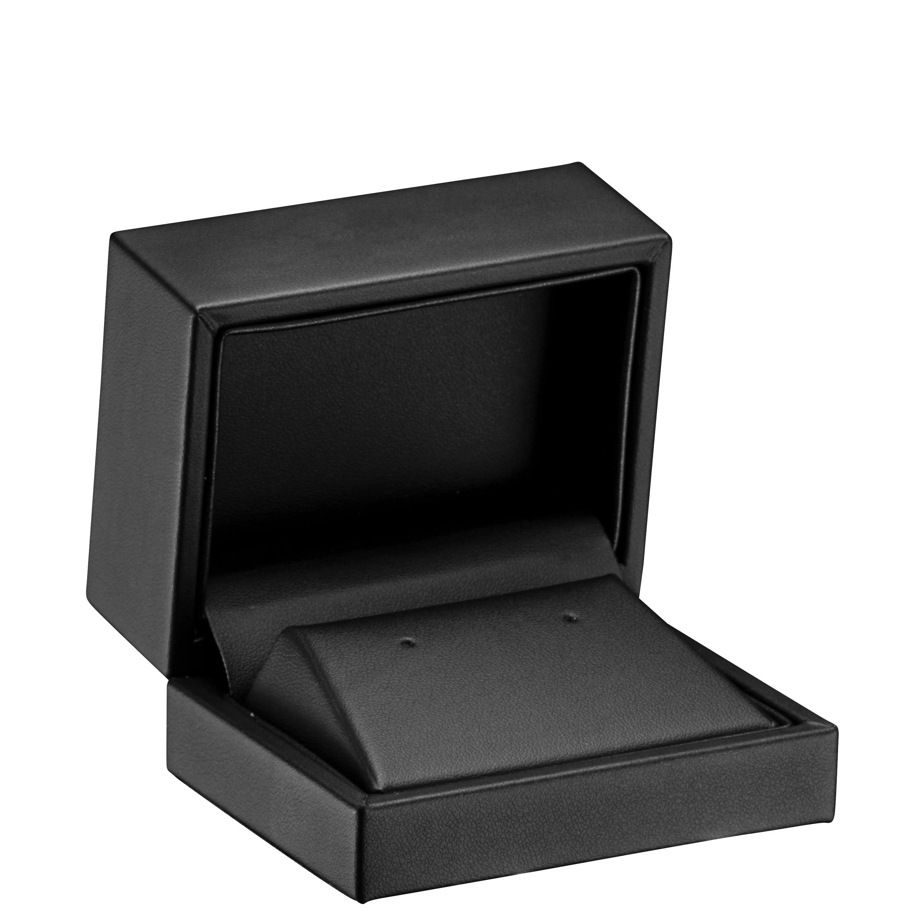 Luxury Leather Small Earring Box, Opulent Collection