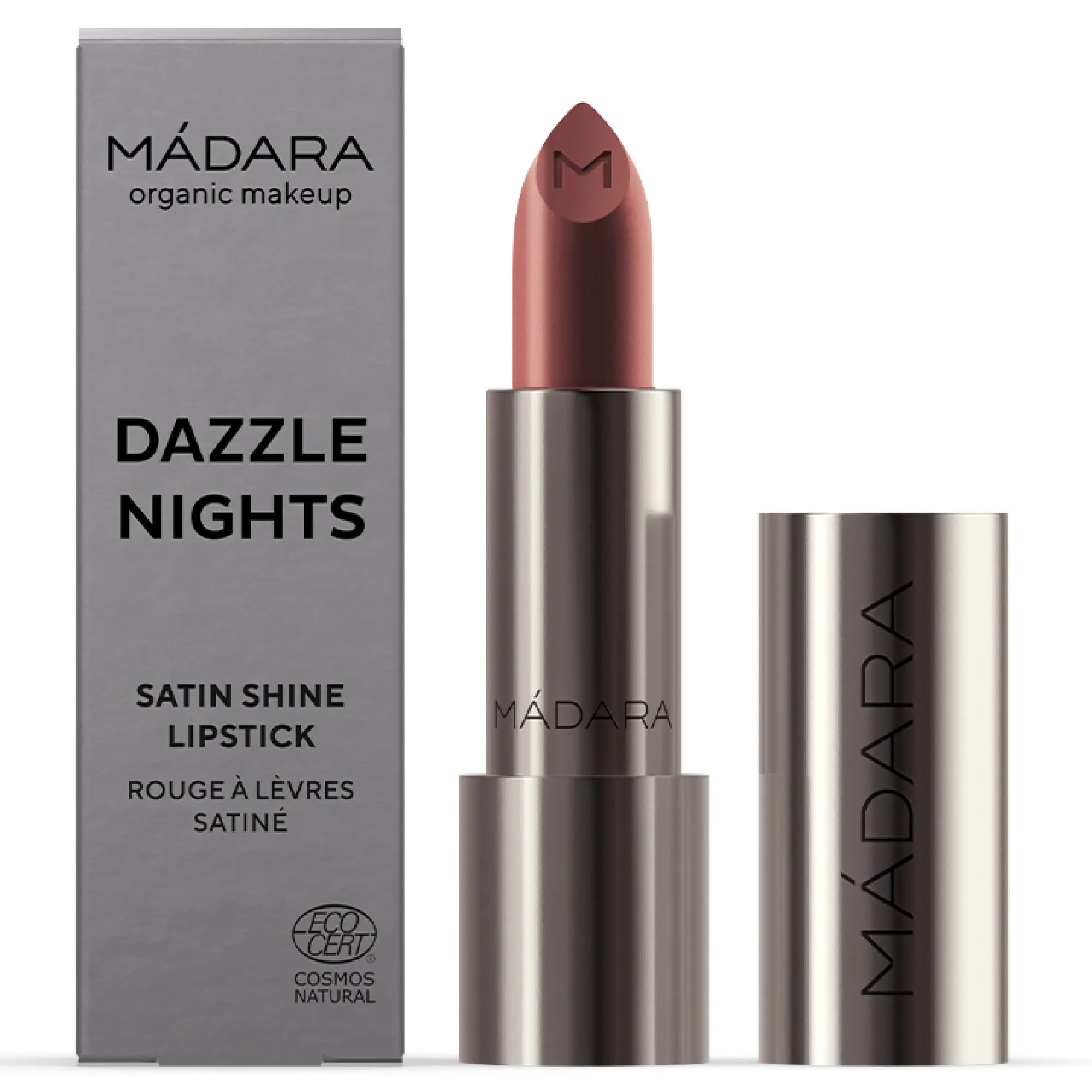 MADARA DAZZLE NIGHTS Satin Shine Lipstick, #503 CHARISMA 3.8g