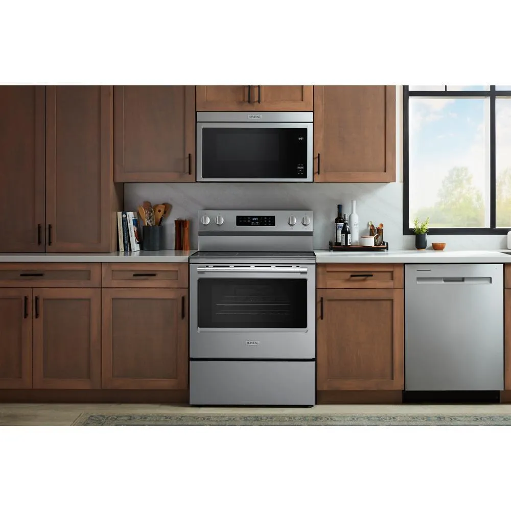 Maytag MFES6030RZ 30-Inch Wide Electric Range With No Preheat Air Fry and Air Baking - 5.3 cu. ft.