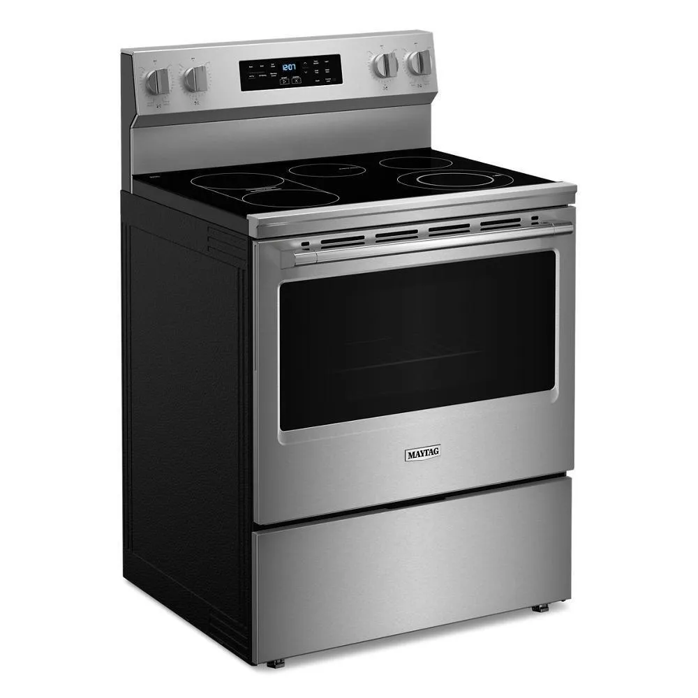 Maytag MFES6030RZ 30-Inch Wide Electric Range With No Preheat Air Fry and Air Baking - 5.3 cu. ft.