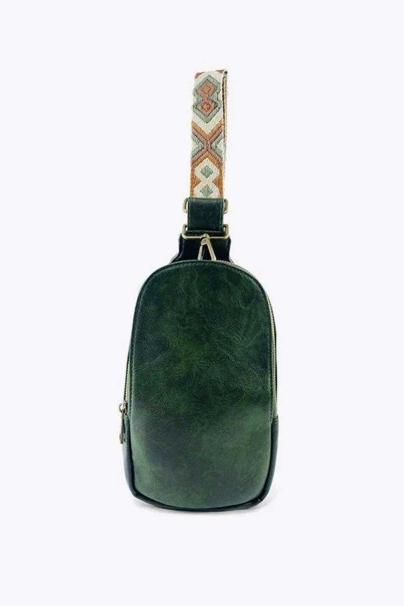 Mindy Leather Sling Cross Body Bag